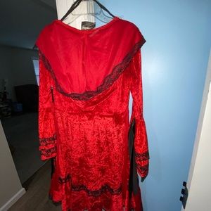 Gothic Little Red Riding Hood Dress